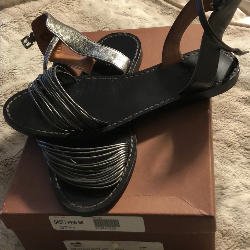 Coach sandals size 9